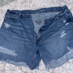 Distressed Old Navy Shorts